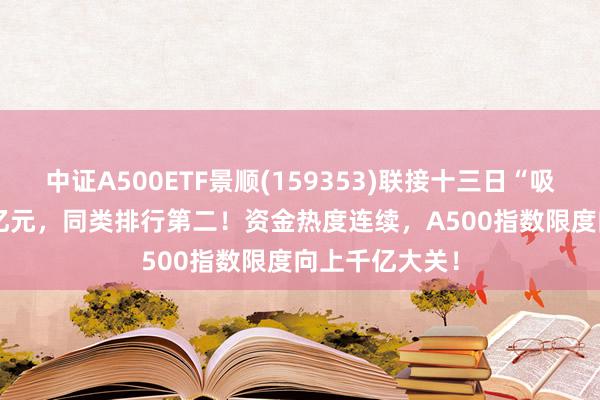 中证A500ETF景顺(159353)联接十三日“吸金”达51.28亿元，同类排行第二！资金热度连续，A500指数限度向上千亿大关！